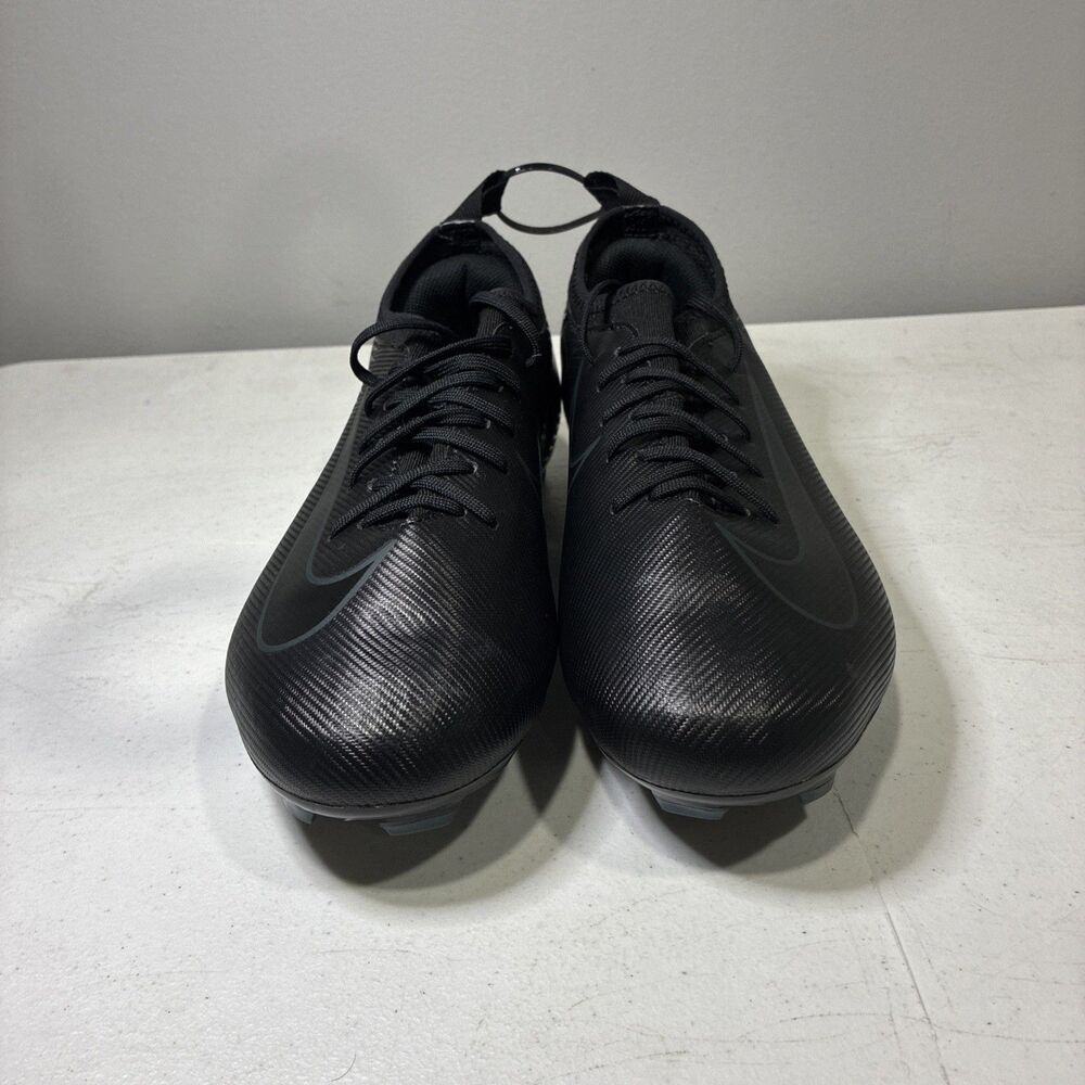 Nike Mercurial Vapor 16 Pro FG Black Soccer FQ8685-002 Size 5.5 Kids